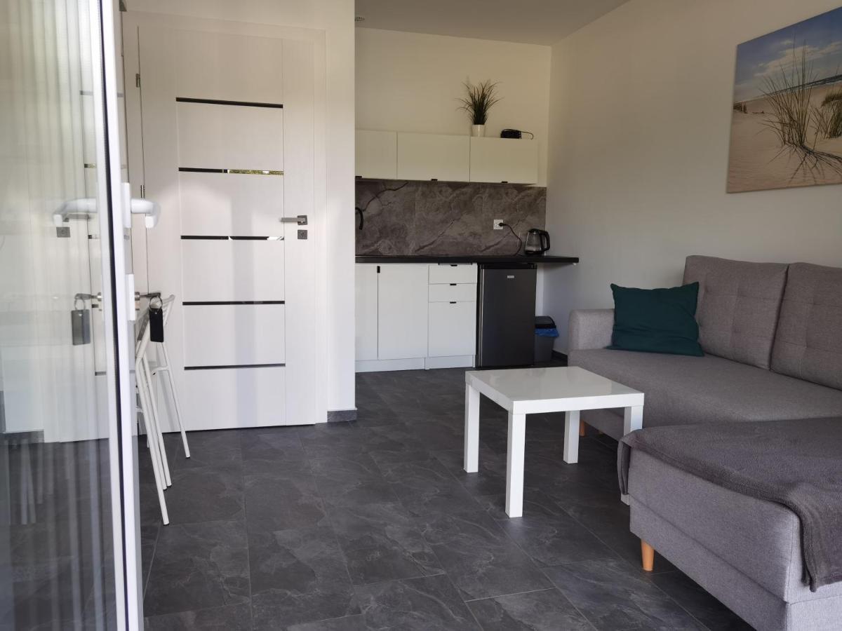 Domki Black Pearl Mielno Basen Sauna Jacuzzi Exterior foto