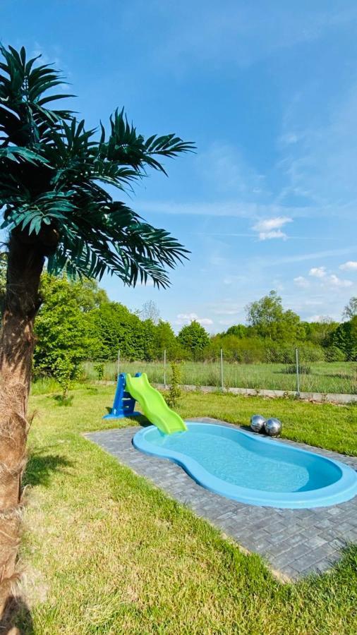 Domki Black Pearl Mielno Basen Sauna Jacuzzi Exterior foto