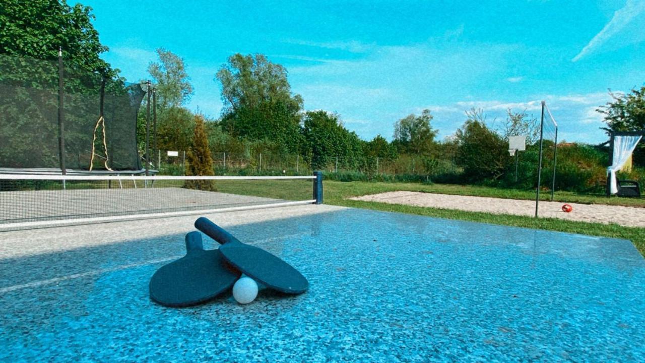 Domki Black Pearl Mielno Basen Sauna Jacuzzi Exterior foto