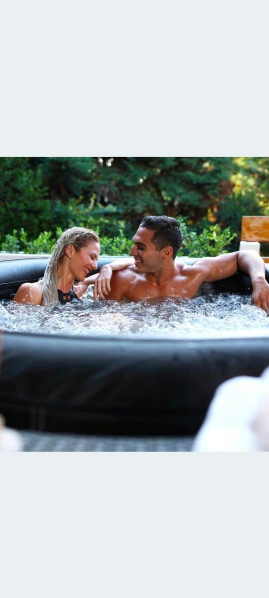 Domki Black Pearl Mielno Basen Sauna Jacuzzi Exterior foto