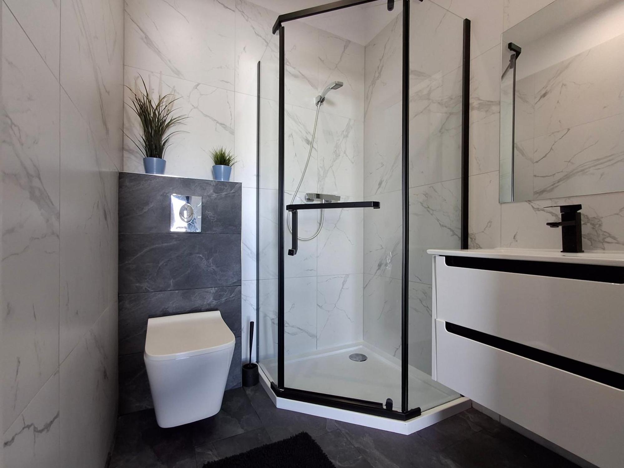 Domki Black Pearl Mielno Basen Sauna Jacuzzi Exterior foto
